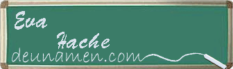Eva Hache Visitenkarte